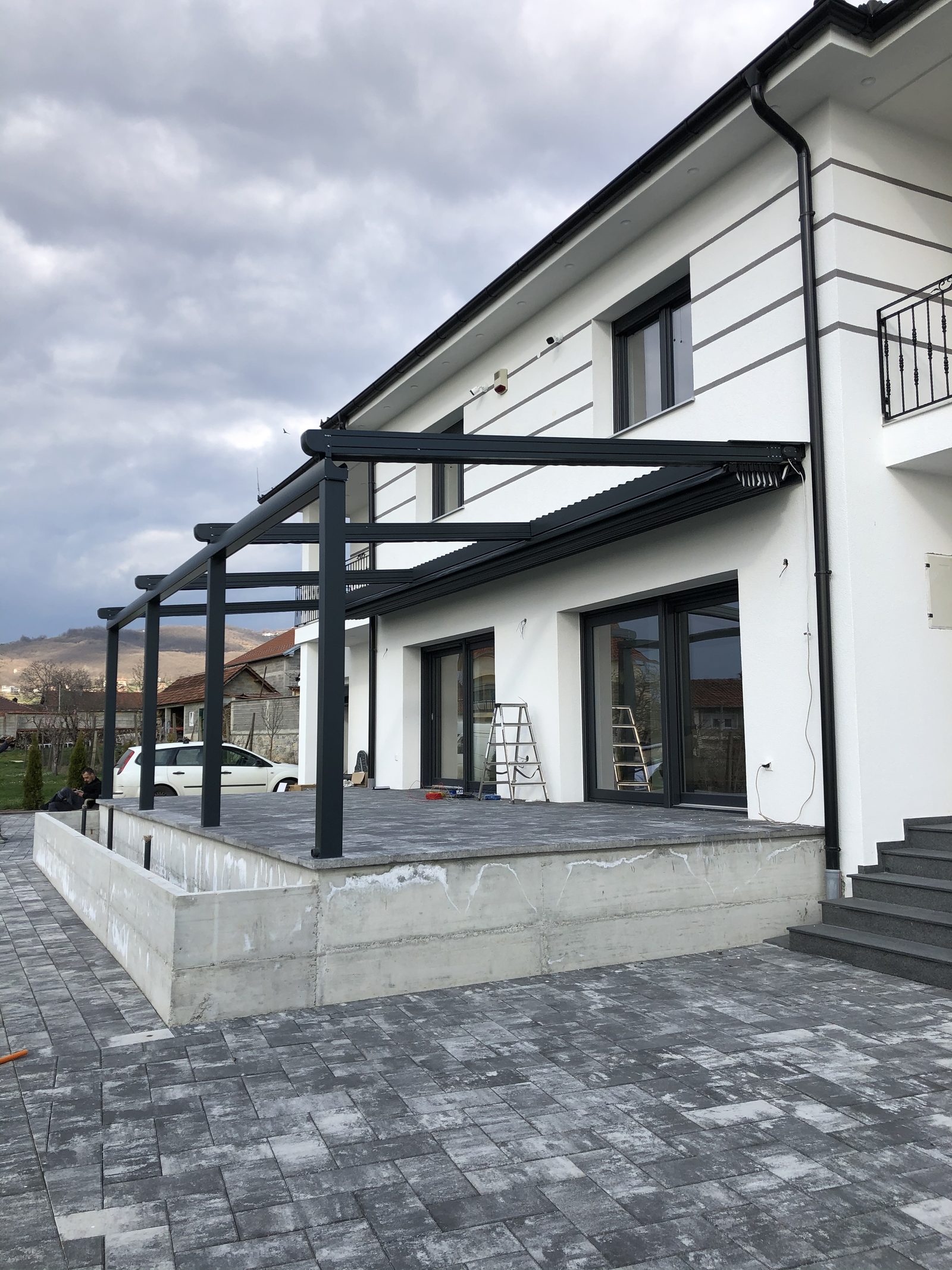 Pergolë premium — instalim real